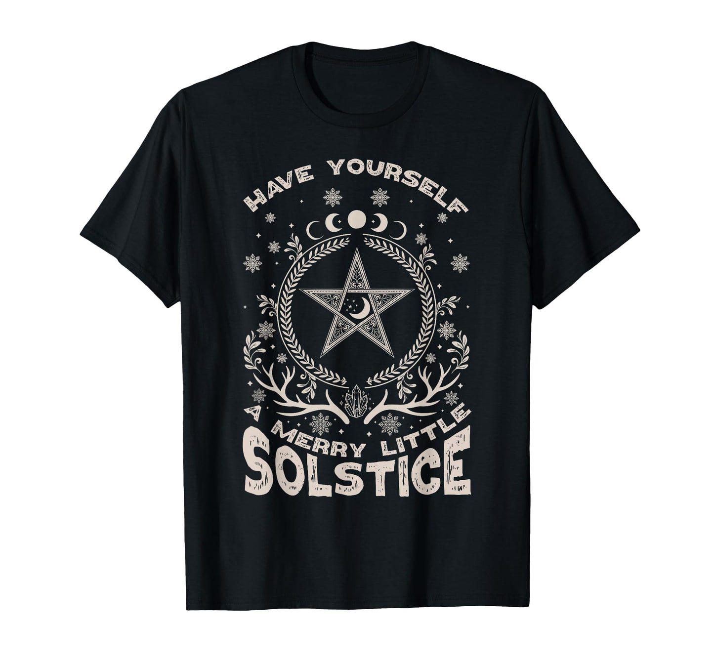 Have Yourself A Merry Little Solstice Merry Yule Holiday T-Shirt