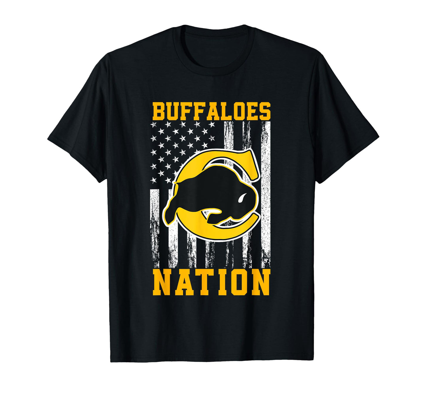 Caliche Buffaloes Logo Nation HS T-Shirt