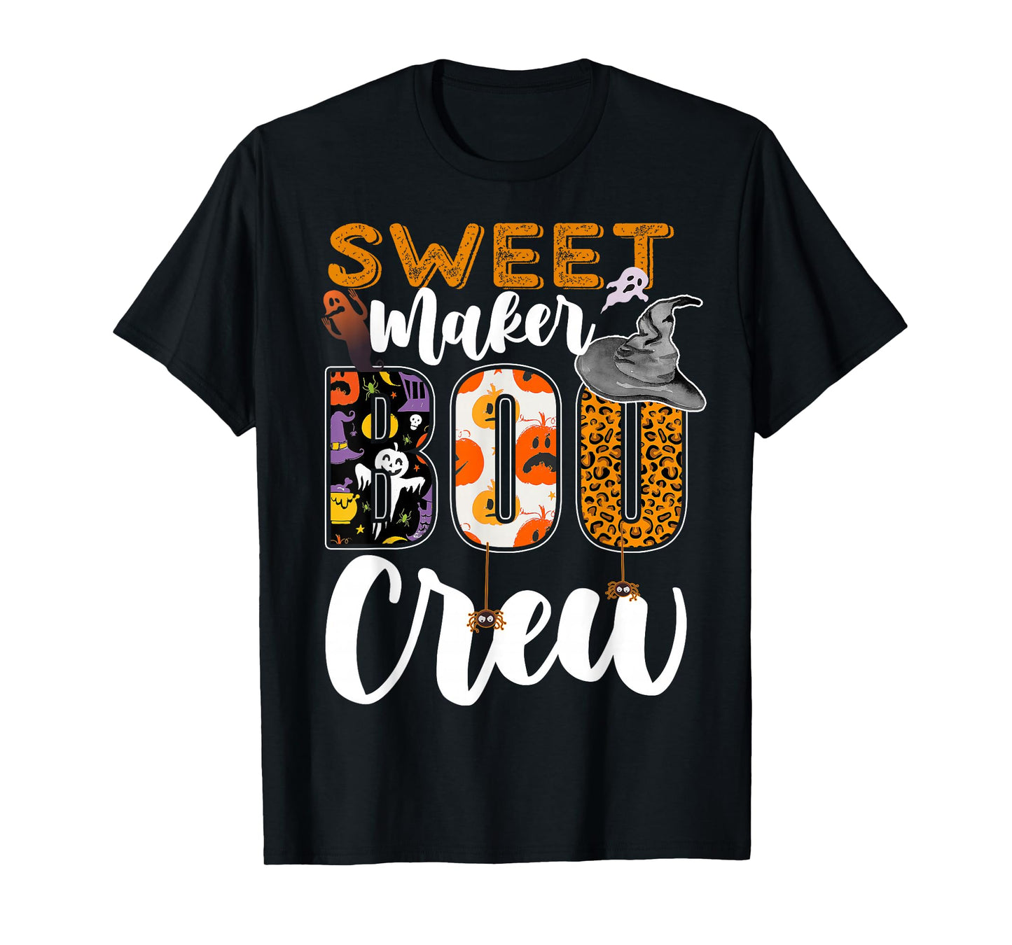 Sweet Maker Boo Crew Halloween Match Candymaker T-Shirt