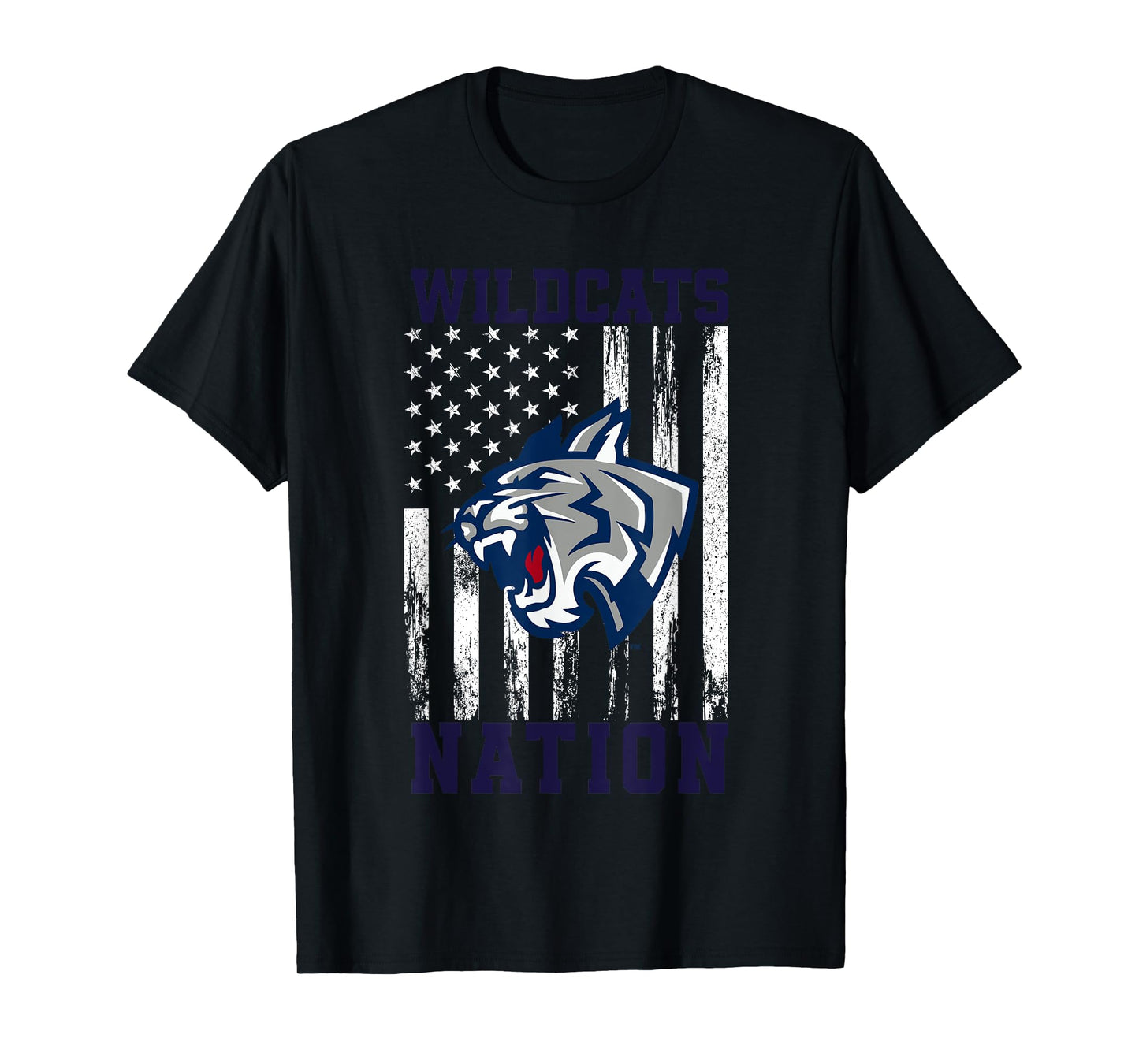 Woodland Wildcats Logo Nation HS T-Shirt
