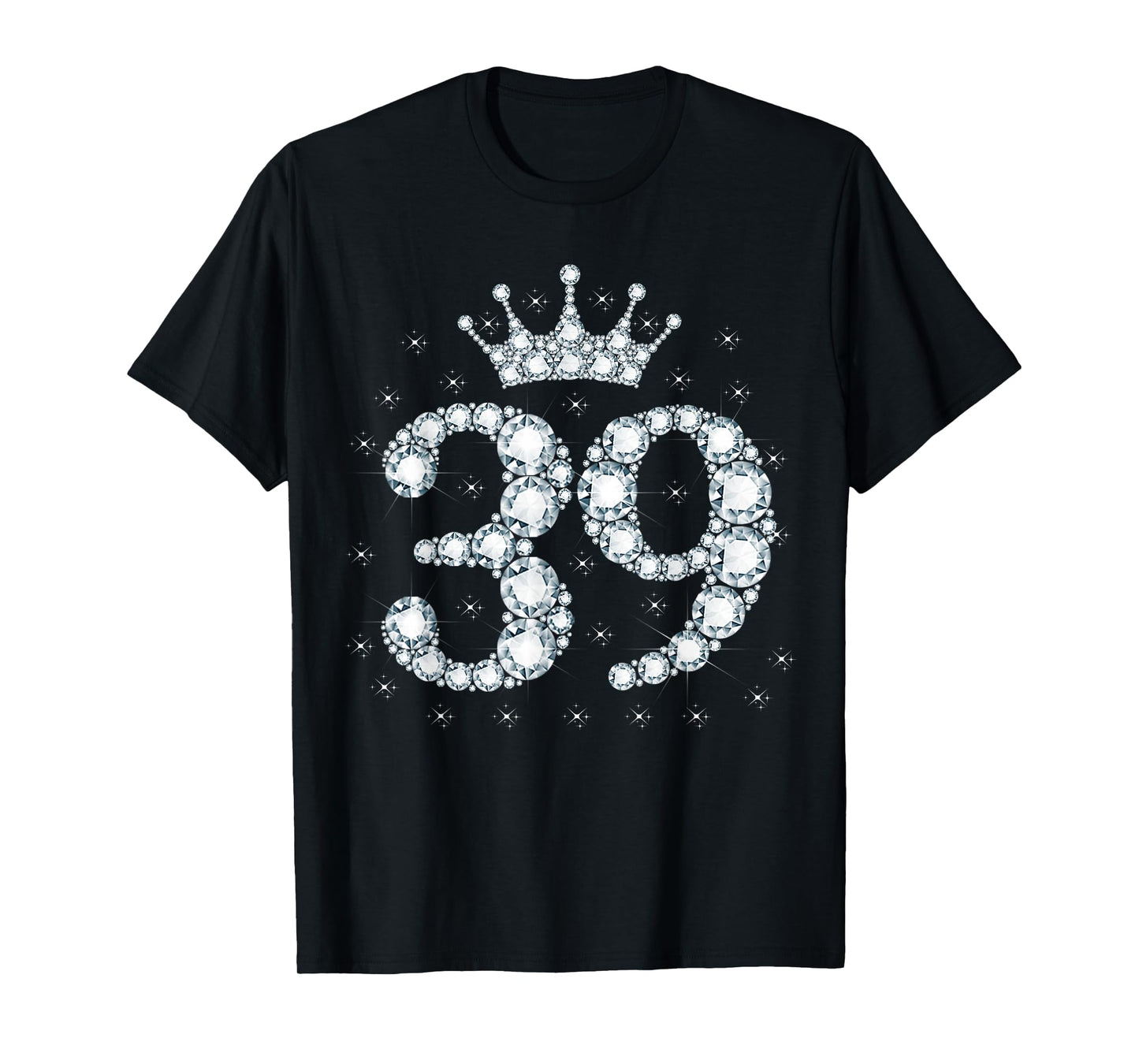 39 Crown 39 Years Old Happy 39th Birthday Girl Women T-Shirt