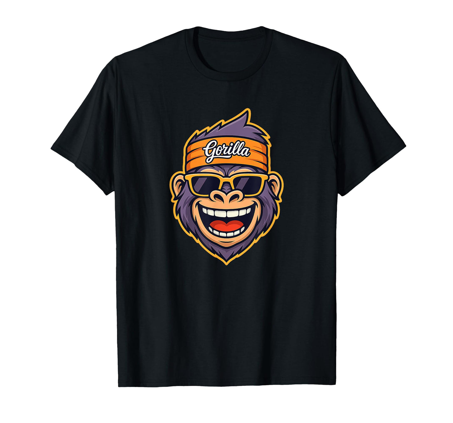 Funny Jolly Funky Gorilla Gym Lover Modern Kids Men Women T-Shirt