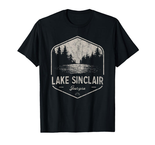Lake Sinclair Georgia Outdoors Vintage T-Shirt