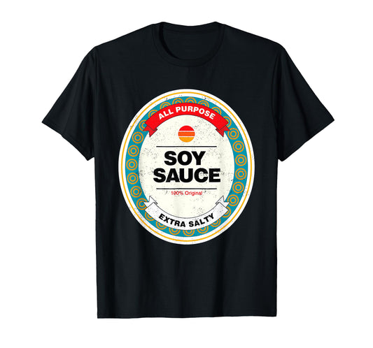 Soy Sauce Easy Halloween Costume Matching Group Couples T-Shirt