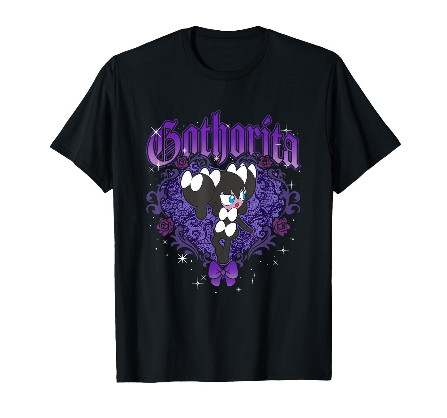 Pokémon Gothorita Vintage Heart Shaped Portrait T-Shirt