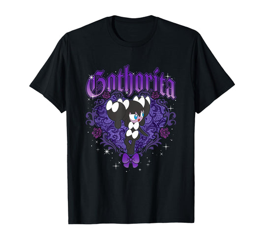 Pokémon Gothorita Vintage Heart Shaped Portrait T-Shirt