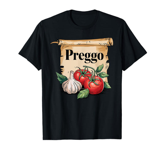 Preggo Sauce Cute and Funny Pregnancy Announcement T-Shirt
