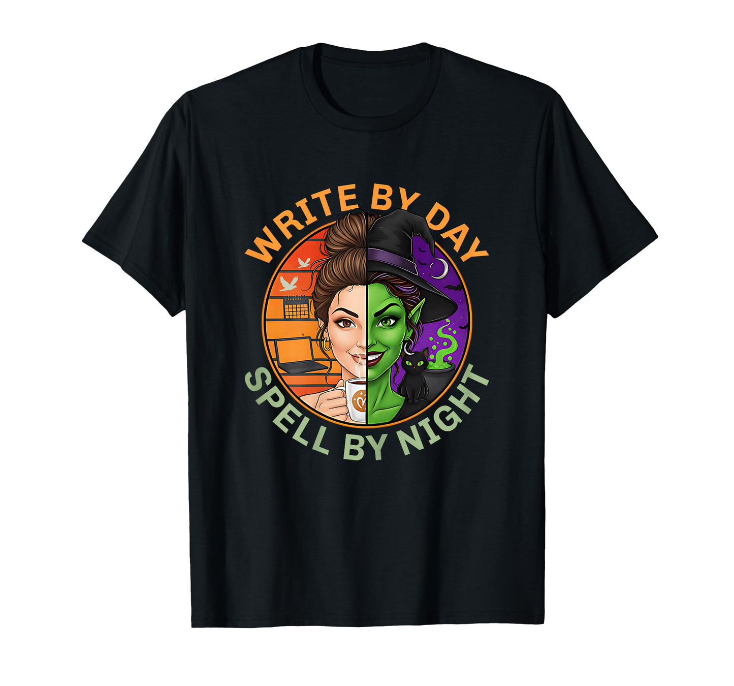 Halloween Writers s Witch Life Alter Ego s Lady Spellcaster T-Shirt