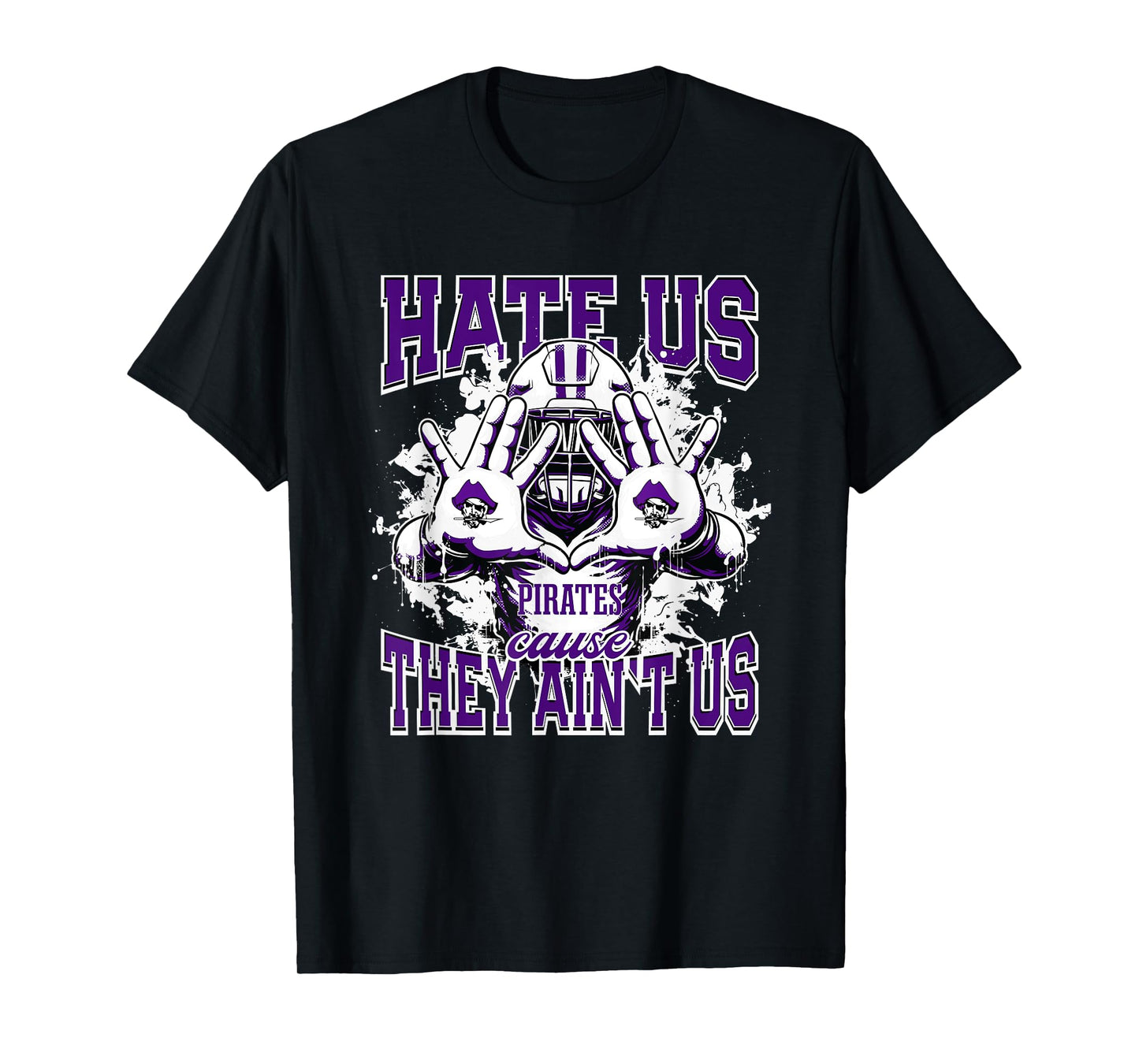 Merrillville Pirates Logo Hate Us Cause They Ain't HS T-Shirt