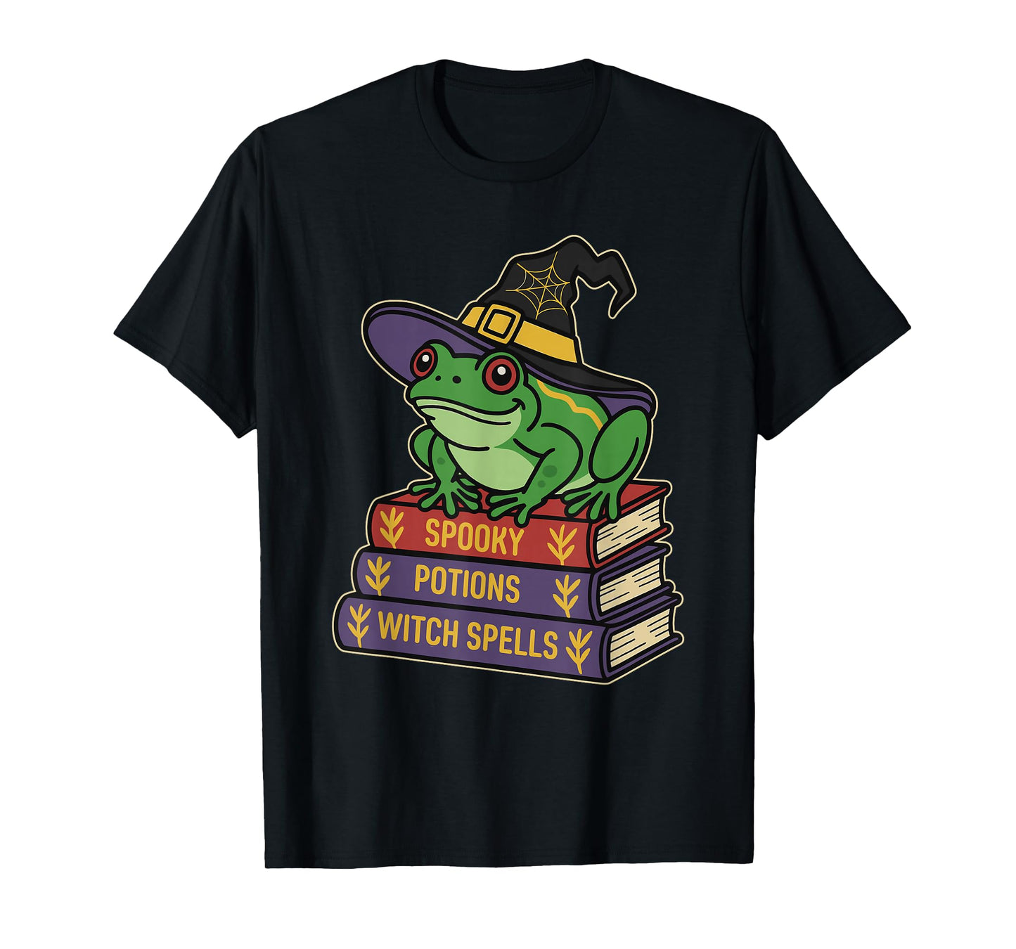 Spooky Potions Witch Spells Halloween T-Shirt
