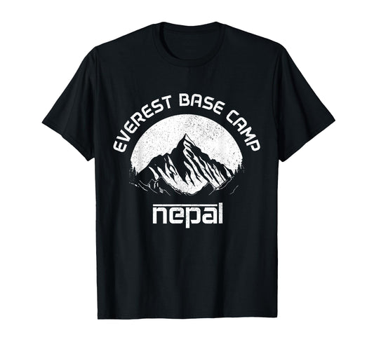 Mount Everest Nepal Himalaya Mountaineer Mountain Souvenir T-Shirt