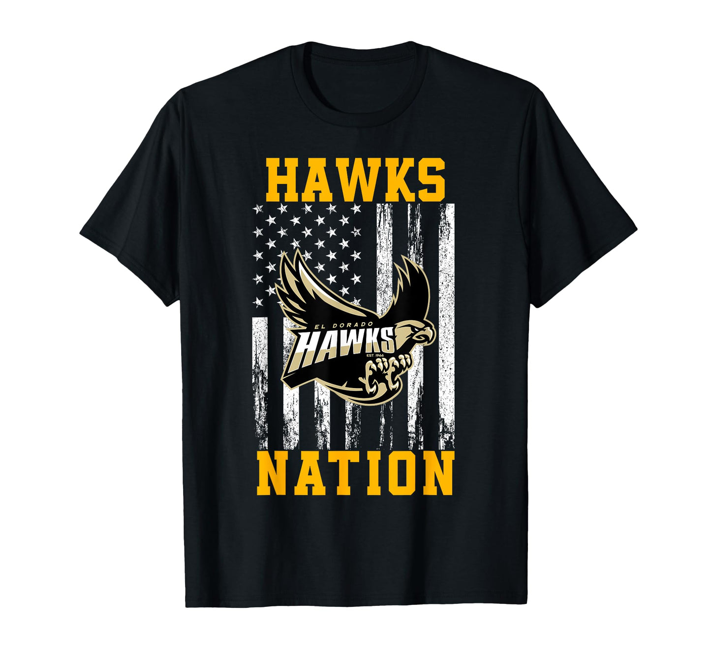 El Dorado Hawks Logo Nation HS T-Shirt