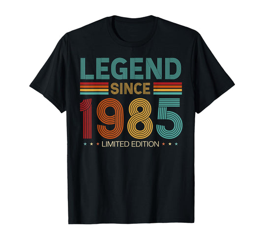 40 Years Old Legend Since 1985 40th Birthday Men Women T-Shirt