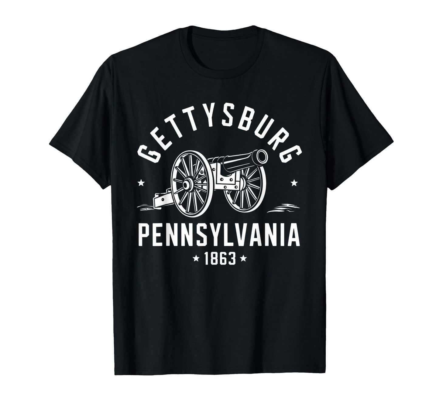 Gettysburg Pennsylvania 1863 Battlefield war civil history T-Shirt