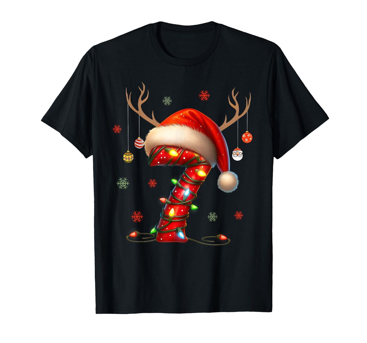 6 7 Six Seven Gen Z Alpha Merry Christmas Holiday Couples T-Shirt