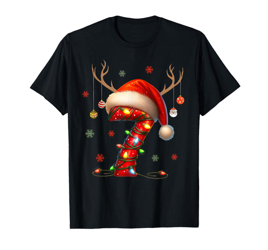6 7 Six Seven Gen Z Alpha Merry Christmas Holiday Couples T-Shirt