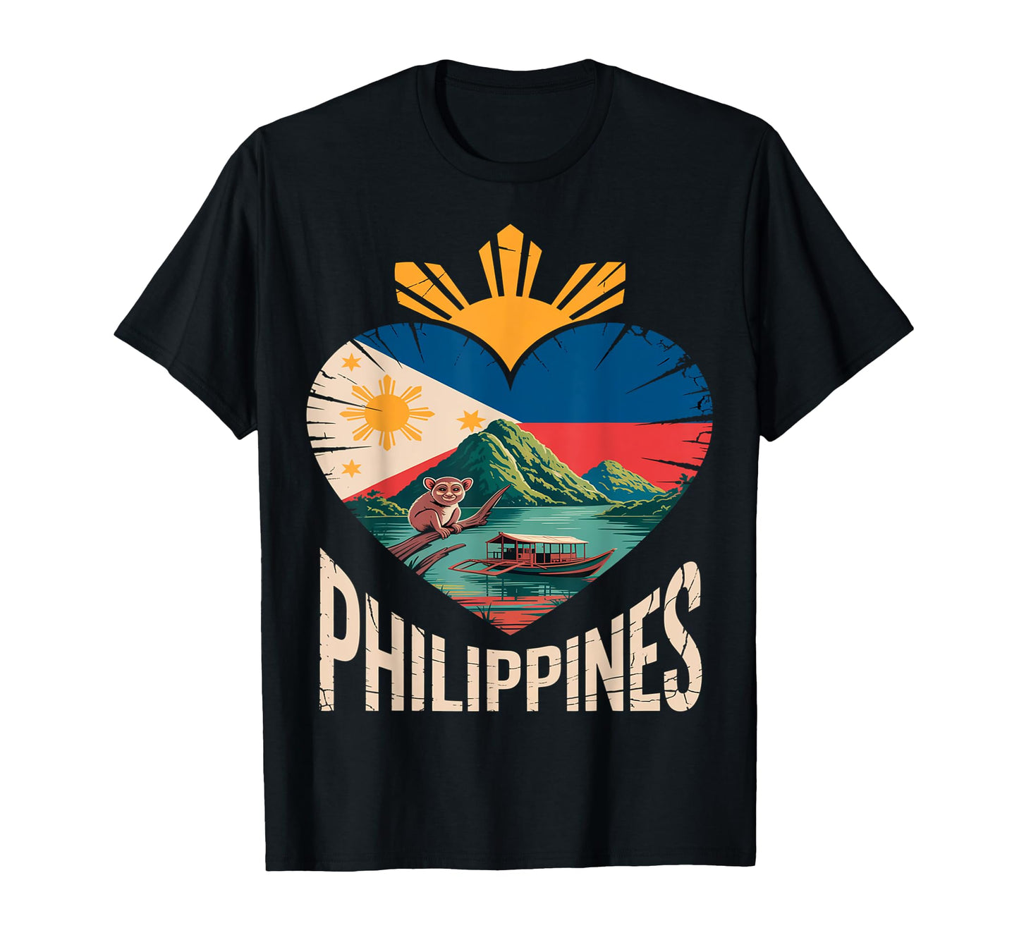 Philippines Heart T-Shirt