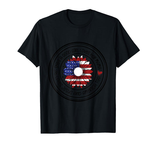 She's a Good Girl Loves her Mama T-Shirt