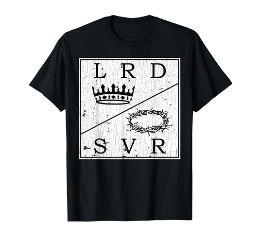 Vintage Retro Jesus Christian Lord & Savior Graphic 4 T-Shirt