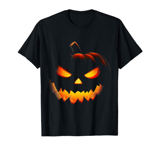 Pumpkin Costume Halloween Spooky Art Pumpkin T-Shirt