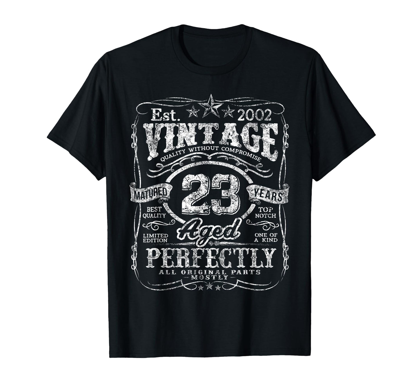 Vintage 2002 Limited Edition Shirt 23 year old 23rd Birthday T-Shirt