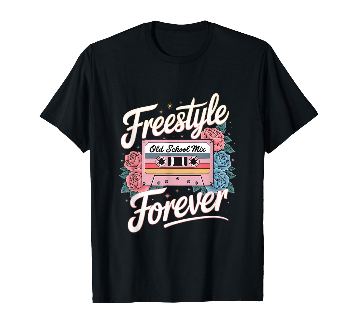 Freestyle Forever Old School Mix Retro T-Shirt