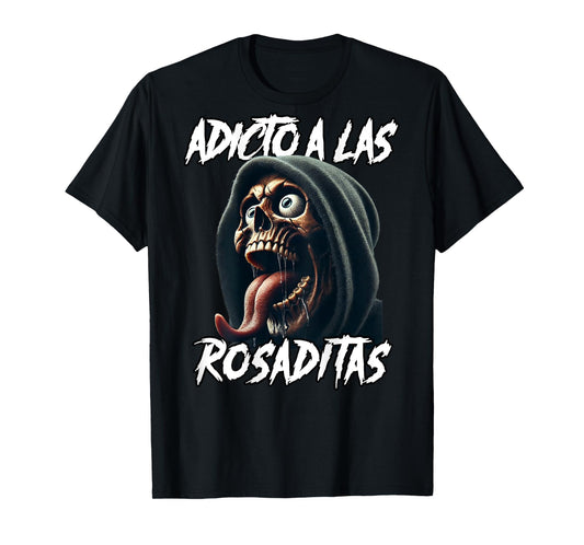 Adicto a las rosaditas gym. Espalda T-Shirt