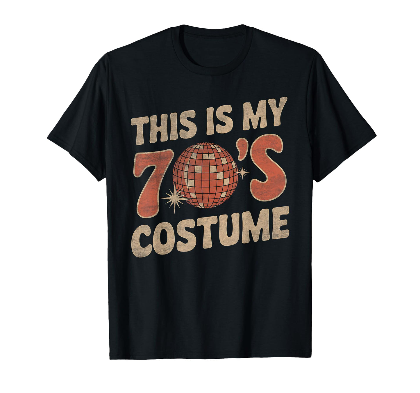 This is My 70s Costume 1970s Fashion Retro Halloween T-Shirt