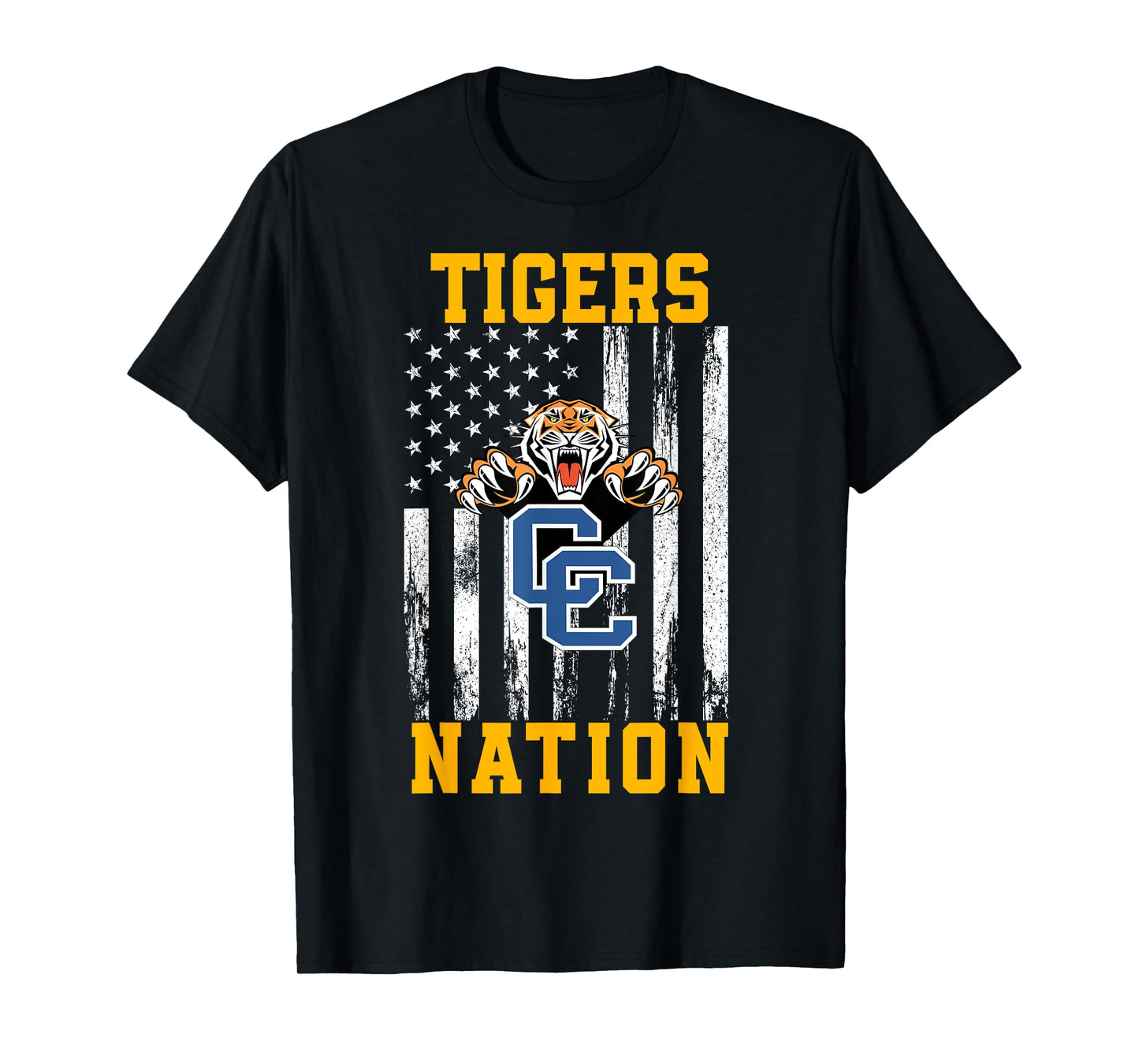 Caldwell County Tigers Logo Nation HS T-Shirt