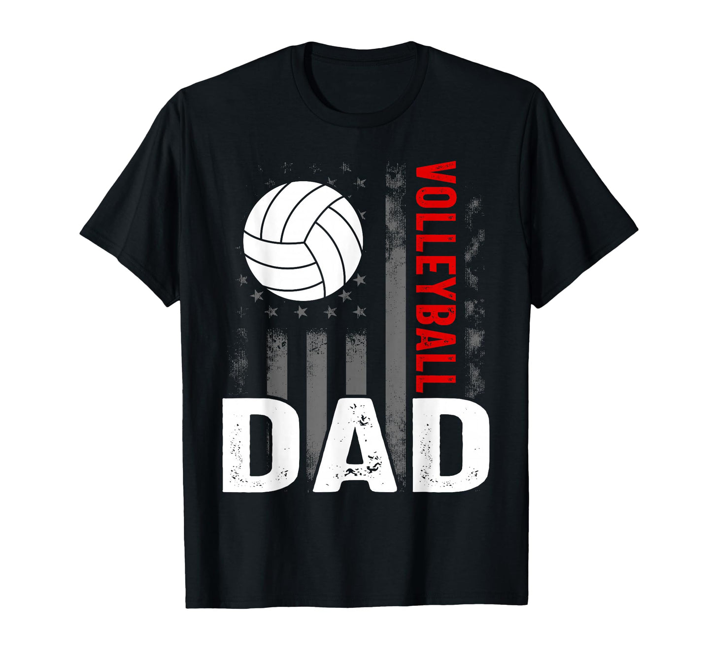 Vintage Volleyball Dad T-Shirt