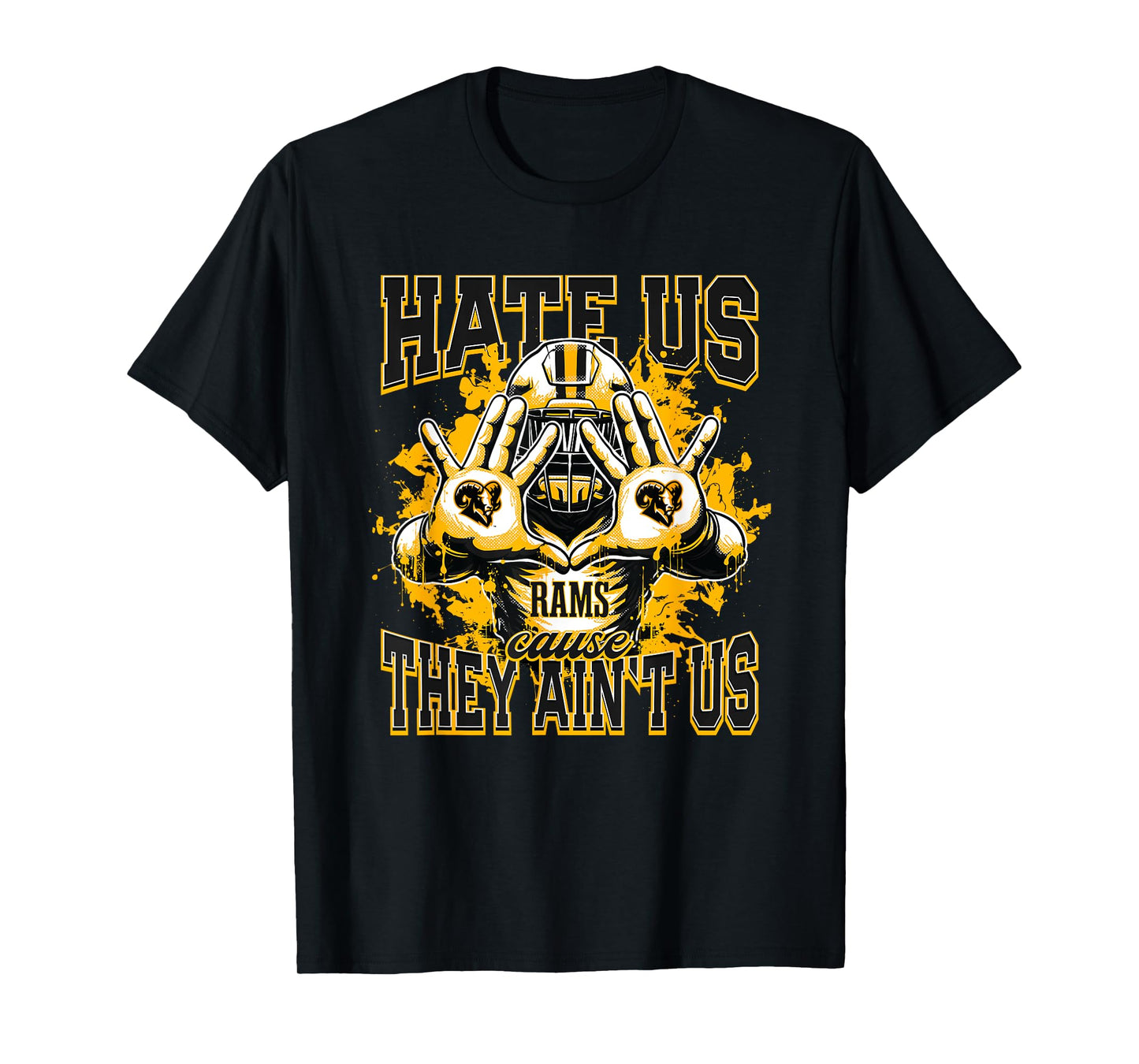 Worth County Rams Logo Hate Us Cause They Ain't HS T-Shirt