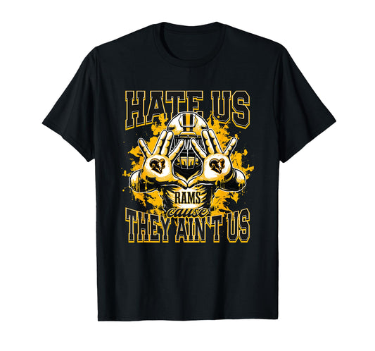 Worth County Rams Logo Hate Us Cause They Ain't HS T-Shirt