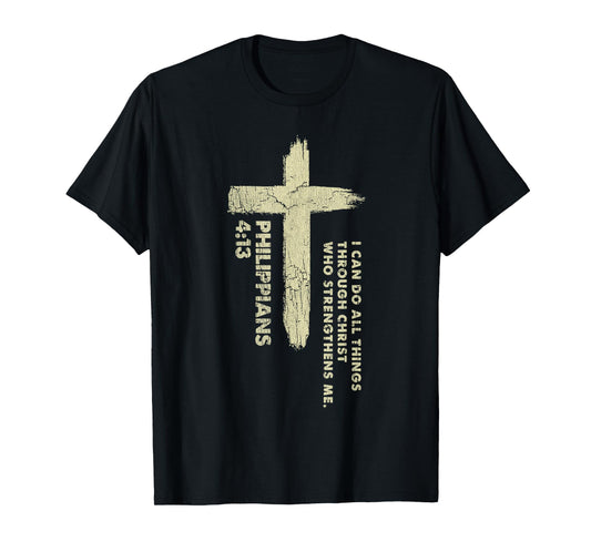 Vintage I Can Do All Things Through Christ T-Shirt