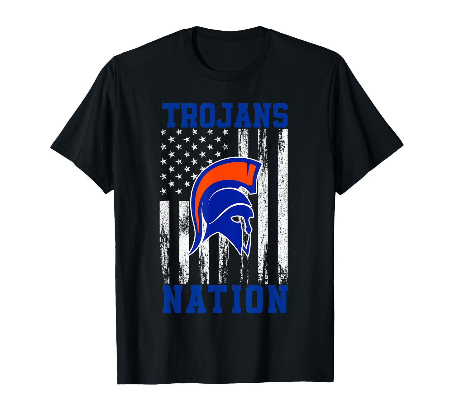 James Island Charter Trojans Logo Nation HS T-Shirt