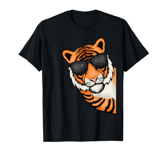 Tiger Lover Kids Tiger Men Wildcat Tiger T-Shirt