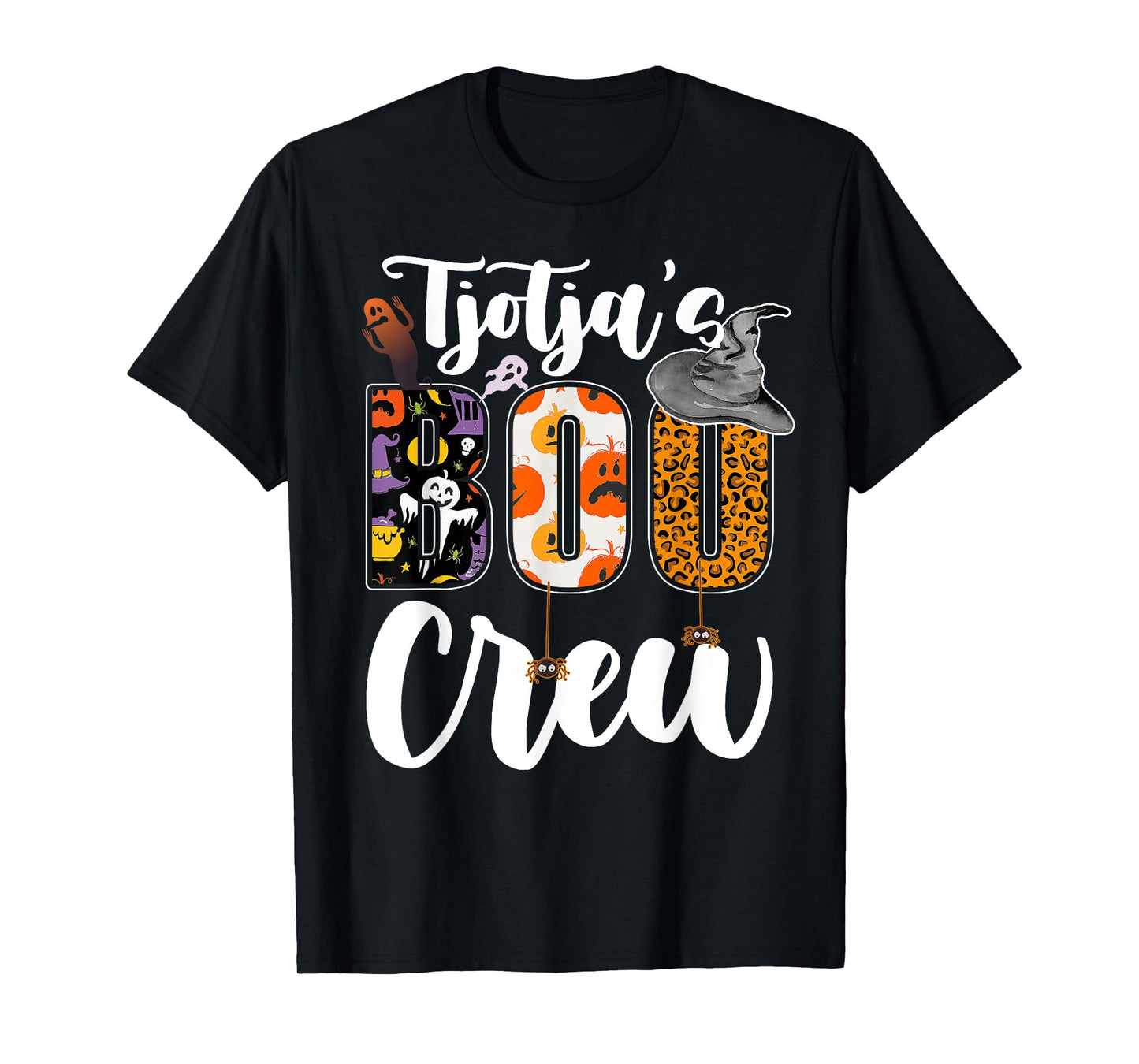 Tjotja's Boo Crew Halloween Aunt Nephew Niece Matching T-Shirt