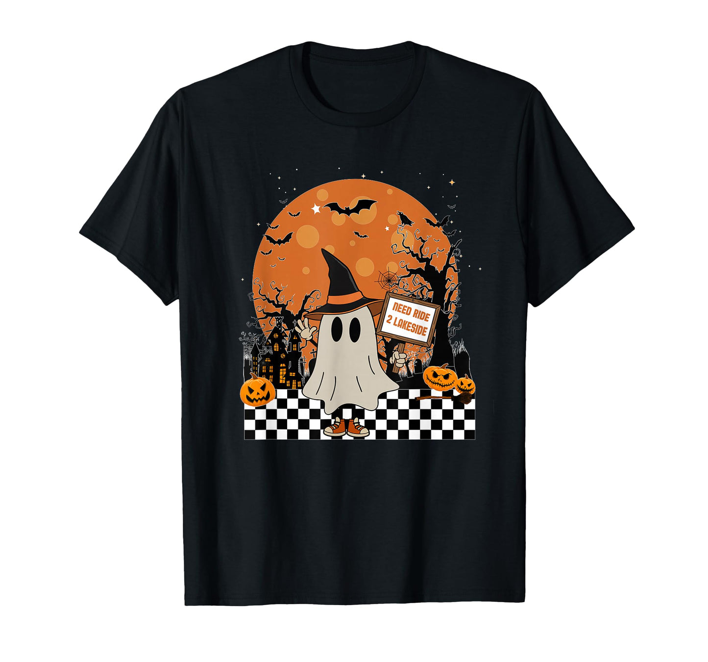 Halloween Ghost, Spooky Season, Trick or Treat, Ghost Lover T-Shirt