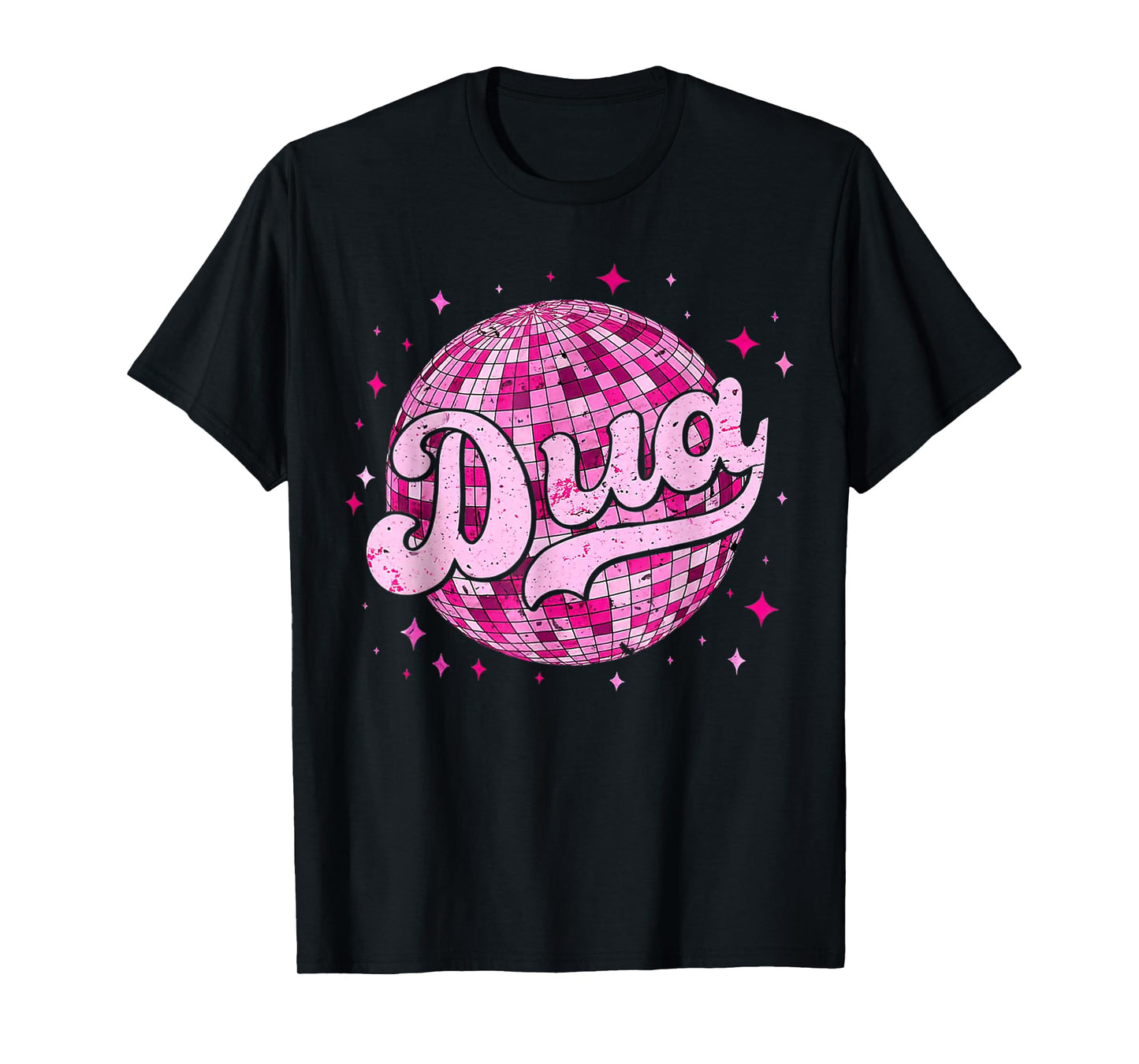 Retro Groovy Dua First Name Personalized Disco 80, 90's Meme T-Shirt
