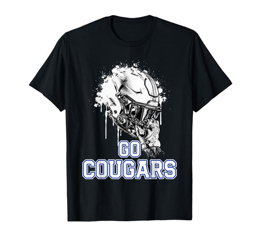 Beaumont Cougars Rising Helmet GO! T-Shirt