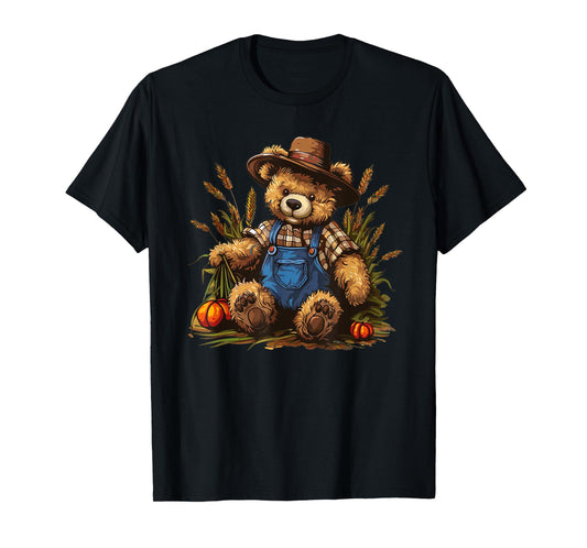 Pumpkin Harvest Time with this funny Teddy Bear Costume T-Shirt