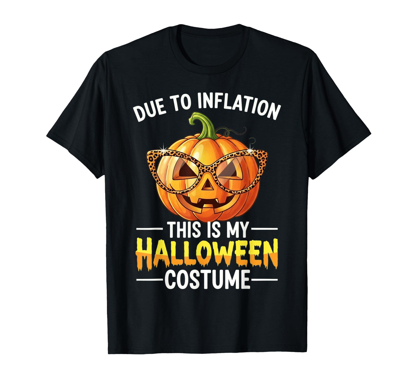 Pumpkin Halloween Costume Funny Halloween 2025 T-Shirt
