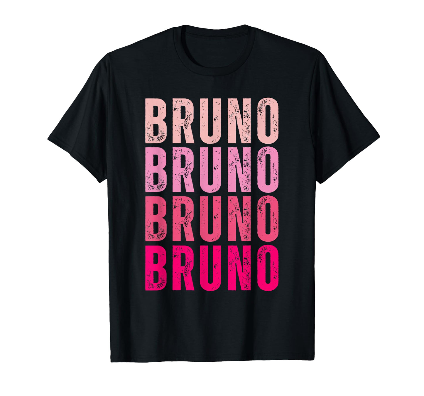 Bruno Personalized Name I Love Bruno Vintage T-Shirt