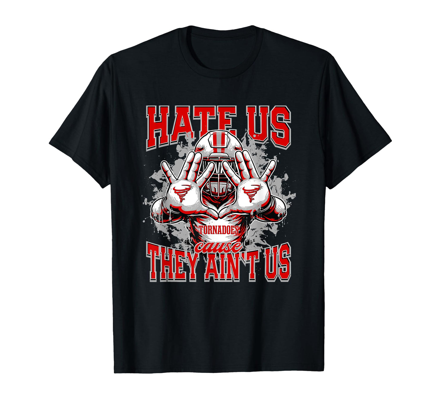Bradford Tornadoes Logo Hate Us Cause They Ain't HS T-Shirt