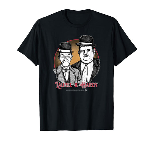 Laurel & Hardy Classic Comedy T-Shirt