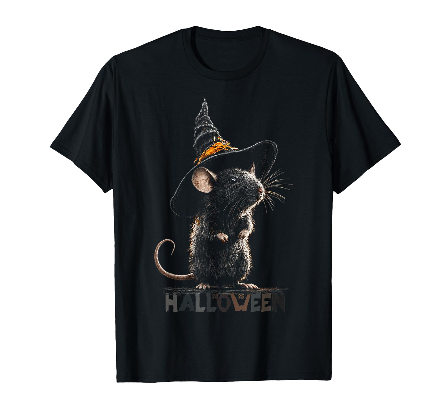Halloween 2025 Mouse Witch Animal Costume Fun Halloween T-Shirt