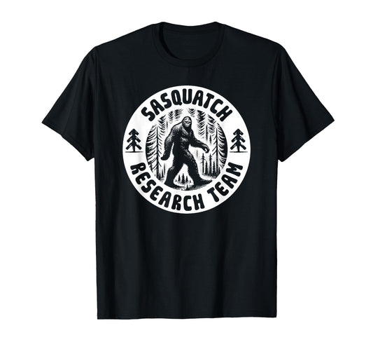 Sasquatch Research Team - Bigfoot Forest Walk T-Shirt