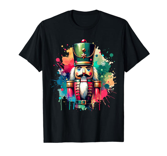Colorful Christmas Nutcracker T-Shirt