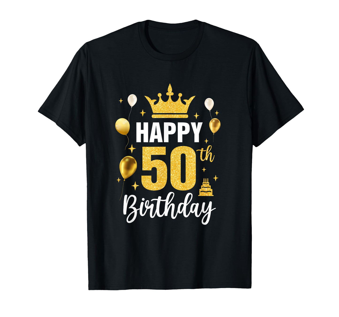 Happy 50Th Birthday Idea For 50 Years Old Man And Woman T-Shirt