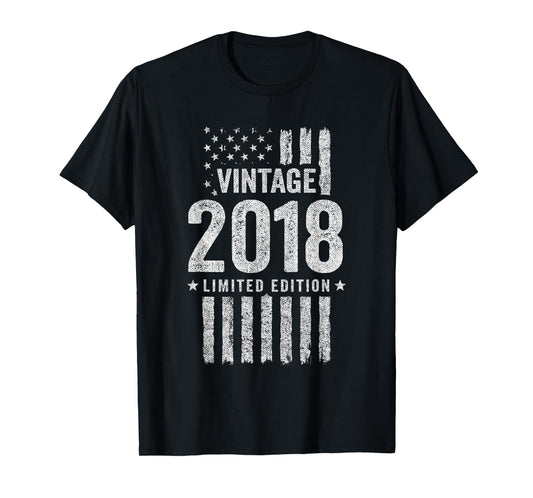 2018 Birthday - Born in 2018 - Limited Edition Vintage 2018 T-Shirt