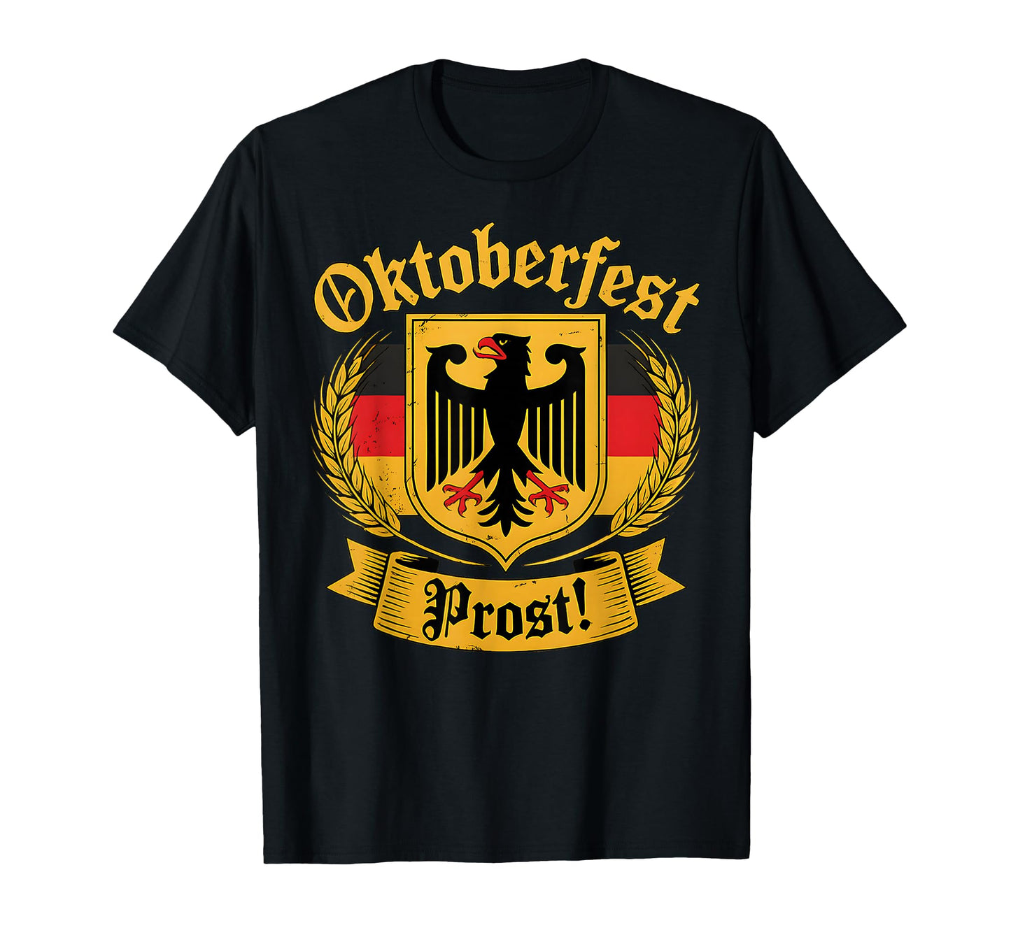 German Eagle Oktoberfest Prost Vintage Beer Festival Outfit T-Shirt